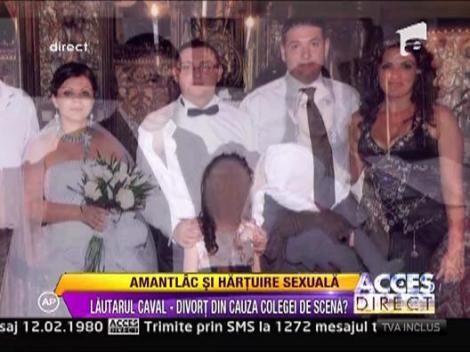 Lautarul Caval la un pas de divort din vina colegei de scena, Adriana Popescu!