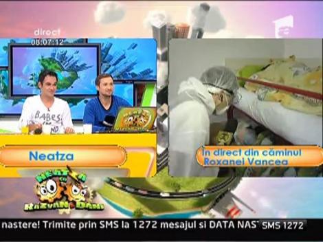 Vecina Roxana a cazut la pat