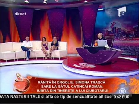 Simona Trasca sare la gatul Catincai Roman