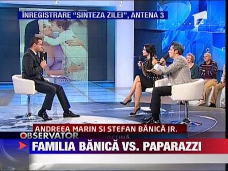 Andreea Marin Banica si Stefan Banica Junior s-au saturat de presa de scandal