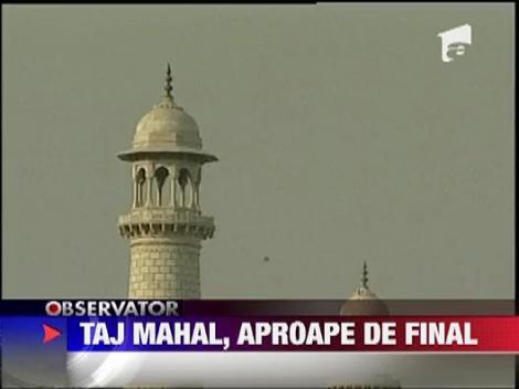 Celebrul Taj Mahal este in pericol sa se prabuseasca