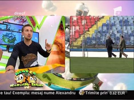 Romania joaca cu stadionul aproape gol