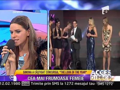 Simona Untaru, desemnata "The Look of the Year" in Italia