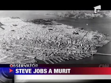 A murit Steve Jobs