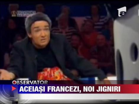 Romanii, ironizati intr-o noua emisiune in Franta