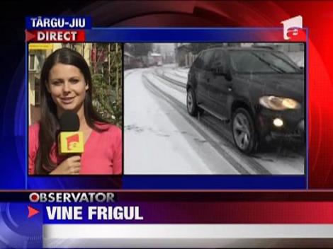 Vine iarna in weekend