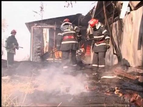 Club de fite din Mamaia, mistuit de flacari