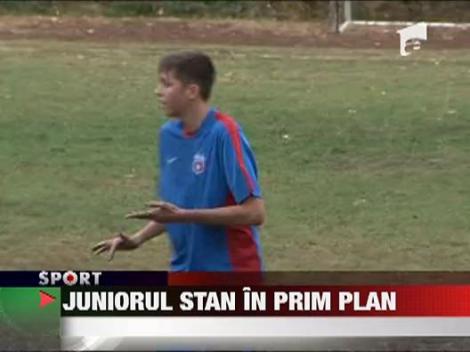 Antrenorul Stelei si-a vazut fiul castigand un meci de juniori