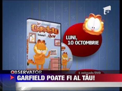 Gazeta Sporturilor lanseaza maine ziarul cu primul DVD "The Garfield Show "