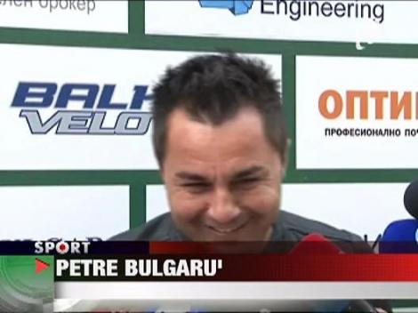 Florentin Petre asaltat de jurnalisti bulgari in prima zi de lucru la Dinamo