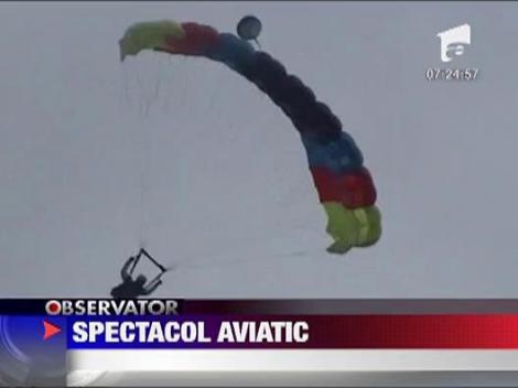 Spectacol aviatic la Satu Mare