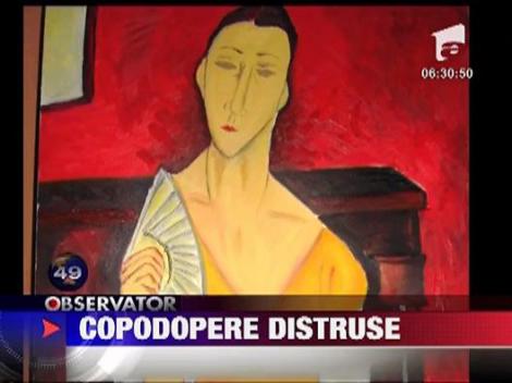 Tablouri semnate de Matisse, Picasso si Modiglian, aruncate la gunoi