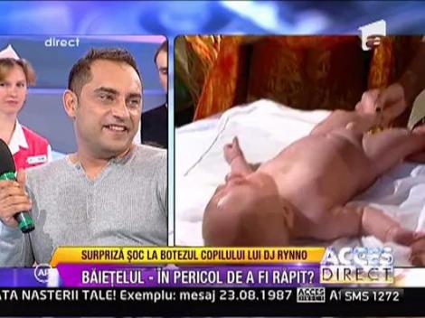 Dj Rihnno si-a botezat baiatul