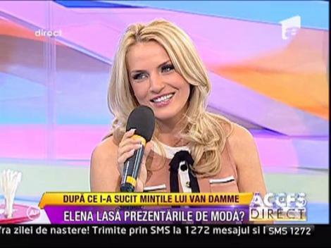 Elena Hureanu viseaza la o cariera in televiziune