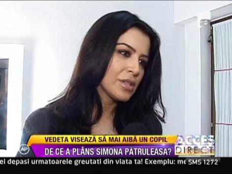 Simona Patruleasa mai vrea un copil