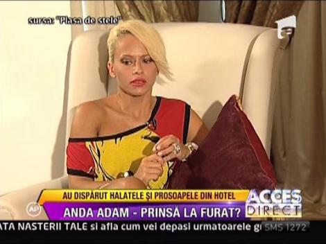 Anda Adam a fost prinsa la furat