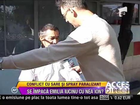 Se impaca Emilia Iucinu cu vecinul care a batut-o?