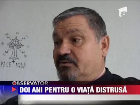 Doi ani de inchisoare pentru o paralizie