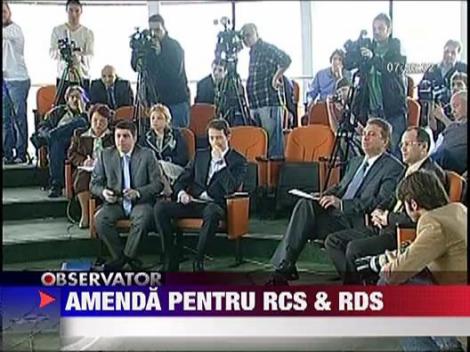 Amenda pentru RCS & RDS