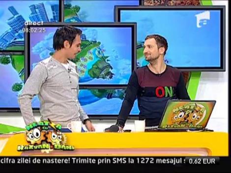 Razvan il imita pe Catalin Botezatu