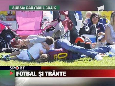 Beckham si-a scos baietii in parc