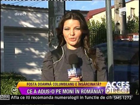 Monica s-a intors in tara