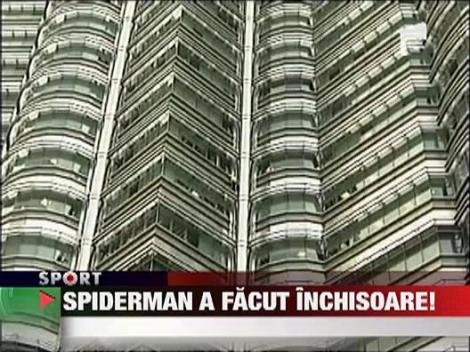 "Spiderman" a facut inchisoare!