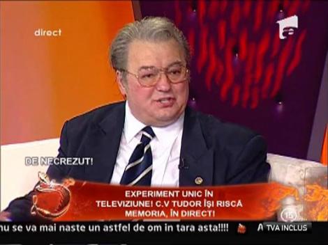 Secretul lui Corneliu Vadim Tudor