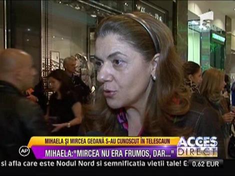 Mihaela si Mircea Geoana s-au cunoscut in telescaun