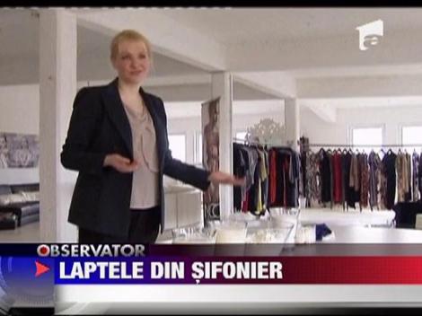 Material textil din lapte