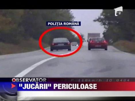 A confundat soseaua Arad - Timisoara cu o pista de curse