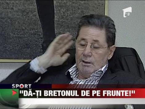 Victor Piturca este selectionerul care nu-si schimba nici convingerile nici bretonul!