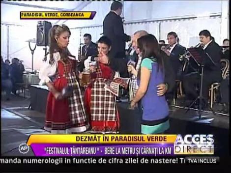 Festivalul Tantareanu - bere la metru si carnati la km