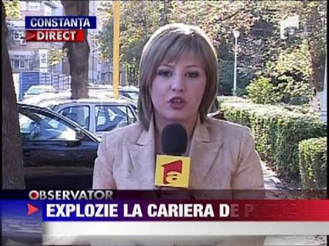 Accident de munca la o cariera de piatra din Tulcea