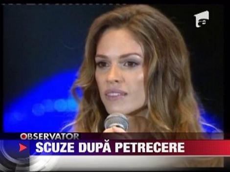 Actrita Hilary Swank si-a cerut public scuze