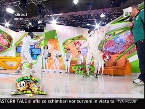 Razvan si Dani se dueleaza in direct