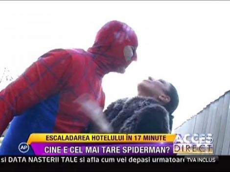 "Spiderman" de Dorobanti se iubeste cu Andreea Tonciu
