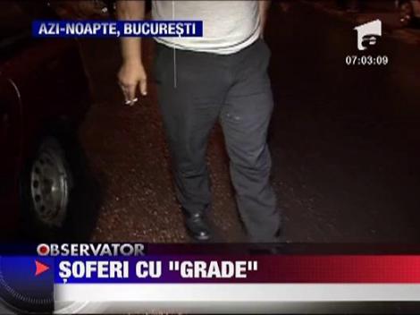 Circ in toata regula pe o strada din Capitala
