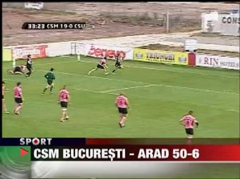 CSM Bucuresti -  CSU Arad 50-6