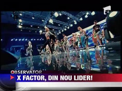 X Factor, din nou lider de audienta!