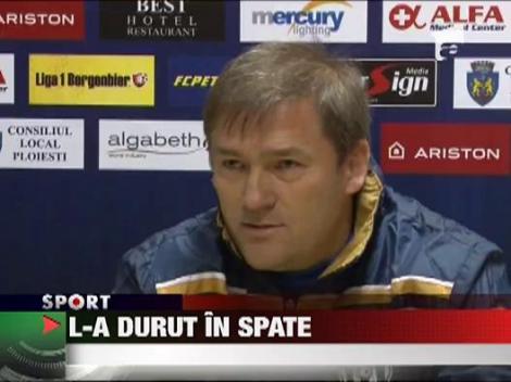 Portarul Danalache s-a intors cu spatele la penalti!