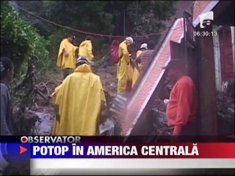 Inundatiile fac ravagii in America Centrala