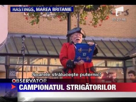 Marea Britanie: Campionatul anual al crainicilor