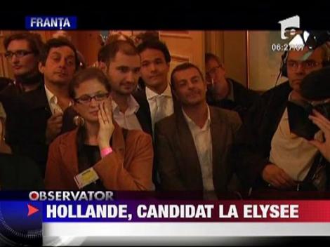 Francois Hollande, pe primul loc in alegerile primare ale socialistilor francezi