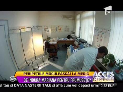 Clipe de cosmar pentru Mariana Moculescu la medicul estetician