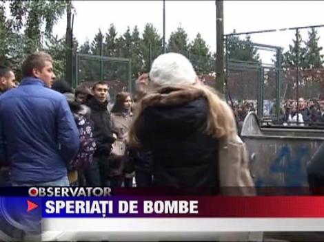 Amenintare cu bomba la doua licee din Bacau