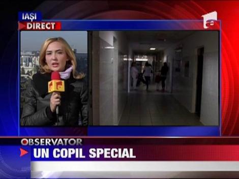 Un bebelus s-a nascut cu inima in partea dreapta si ficatul in stanga!