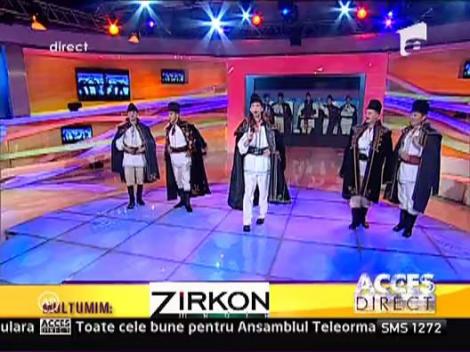 Florin Vasilica si Grupul Teleormanul au cantat la Acces Direct