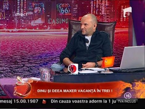 Dinu si Deea Maxer si-au facut vacanta in trei