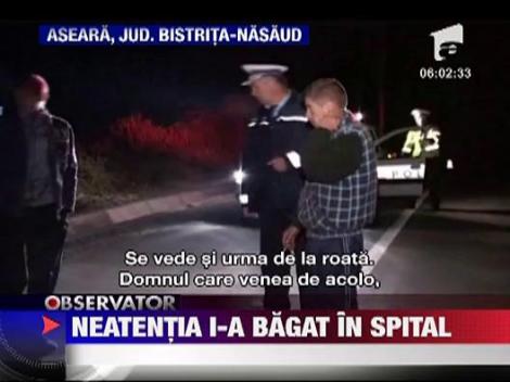 Grav accident de circulatie in Bistrita Nasaud